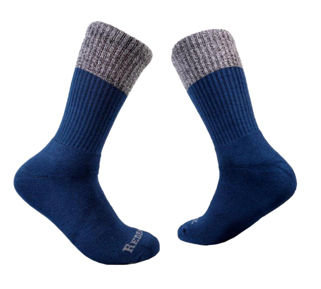 2-Tone Crew (Slate Blue-Charcoal)