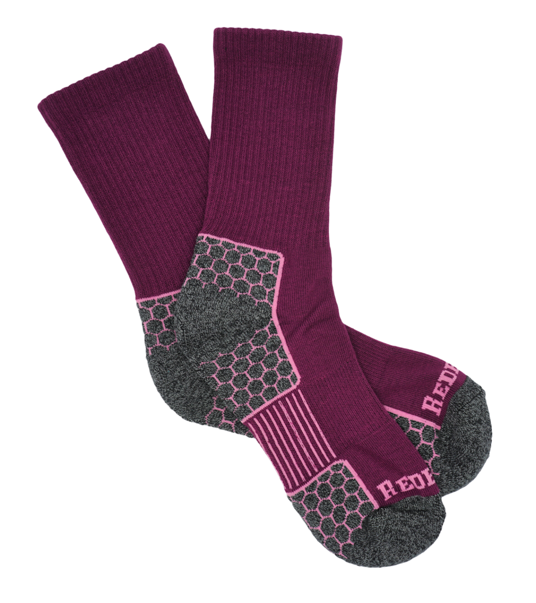 Women's Hex Elite Crew Plum